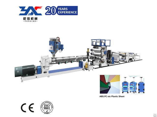 Abs Luggage Sheet Making Machine