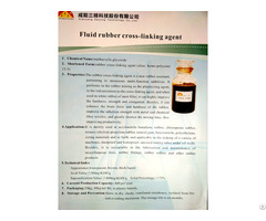 Fluid Rubber Cross Linking Agent Cas 1830 78 0