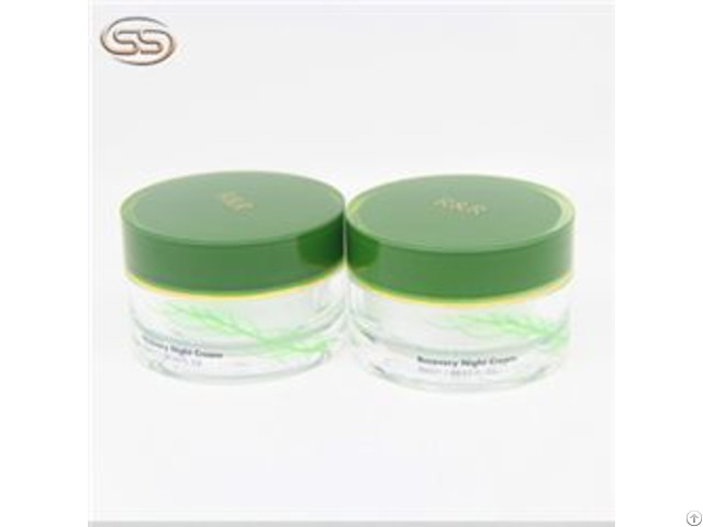 Arcylic Plastic Face Mask Caream Jar