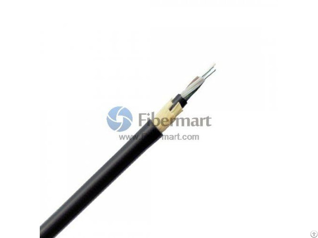 Single Mode Stranded Loose Tube Type At Sheath Adss Cable Span 200m 12 Fibers