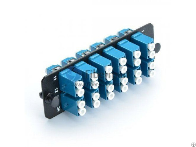 Lc Panduit Opticom Compatible Fiber Adapter Panels Faps 12 Ports