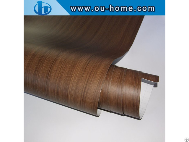 Ouhome Wood Decorative Wooden Grain Pvc Hot Stamping Foil Film