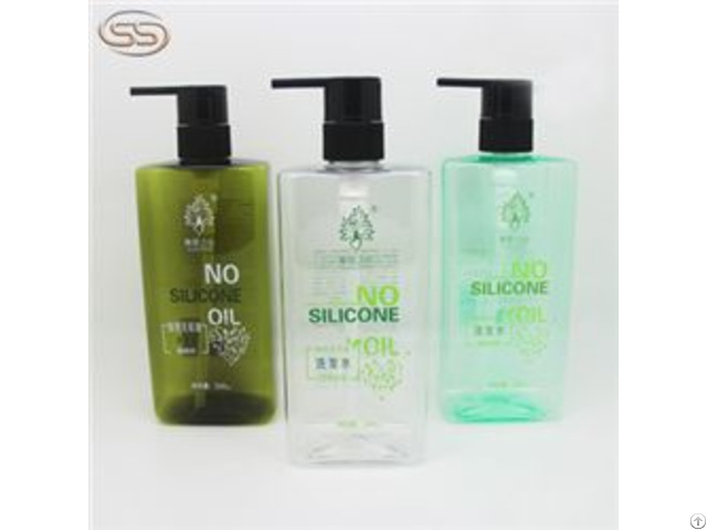 Pet Square Lotion Pump Shampoo Bottle