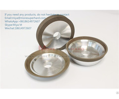 12v9 Grinding Wheel For Cnc Tool Grinder In Gashing And Clear Edge Miya At Moresuperhard Dot Com