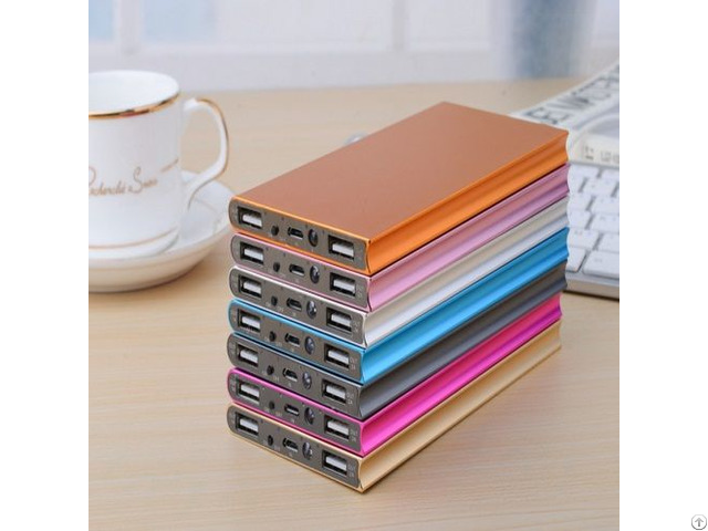 Slim Power Bank 8000mah Portable Size Mobile Supply