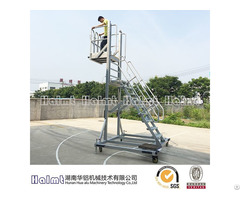 Industrial Lifting Aluminum Platform Ladder