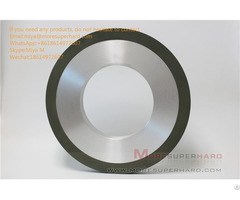 Resin Diamond Grinding Wheels For Thermal Spraying Alloy Materials Miya At Moresuperhard Dot Com