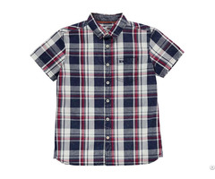 New Style Short Sleeve Casual Shirt Children Kids