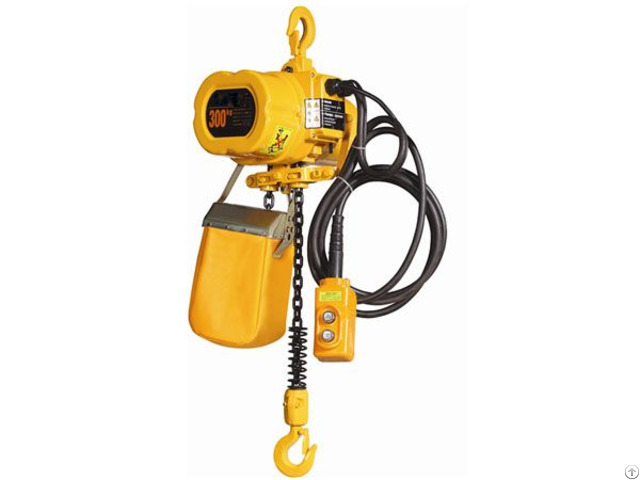 Hoist With Hook Suspension