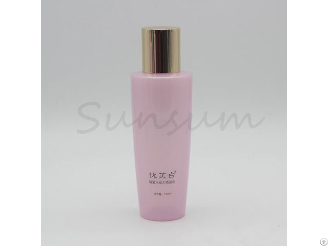 Toner Plastic Packaging 120ml Lotion Bottle