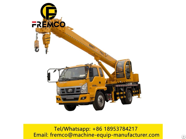 Double Winch Truck Mounted Crane With Favorable Price