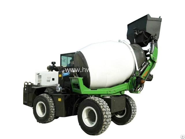 Mobile Hydraulic Concrete Mixer Truck For Sale