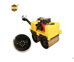 Ym 50 540kg Gasoline Walk Behind Double Drum Vibratory Roller