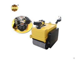 Ym 50c Gasoline Hand Push Hydraulic Dual Wheel Drum Road Roller