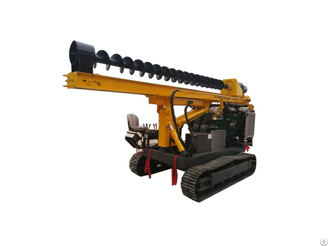 High Quality Spiral Screw Pile Driver