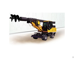 Full Degree Wheeled Type Hydraulic Rotary Drilling Rig