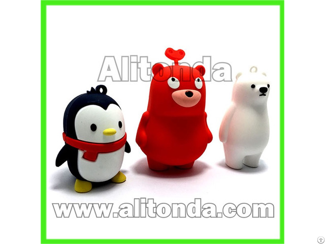 Pvc Cartoon Animal Anime 3d Figures Three Dimension Characters Dolls Promotional Gifts Custom