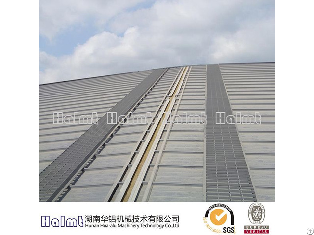 Industrial Aluminum Roof Walkway For Huge Construction