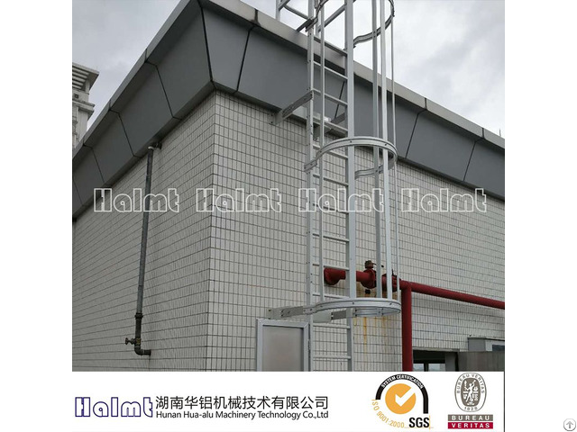 Single Section Aluminum Fixed Step Ladder For Building