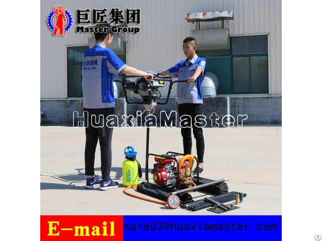 Made In China Bxz 2 Kohler Engine Backpack Core Drilling Rig For Sale