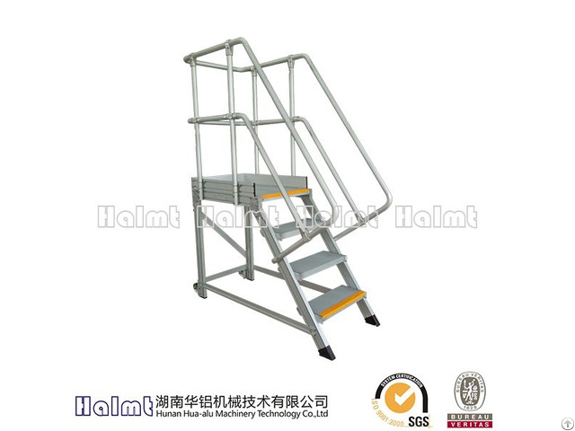 Easily Movement Aluminum Platform Steps For Factory