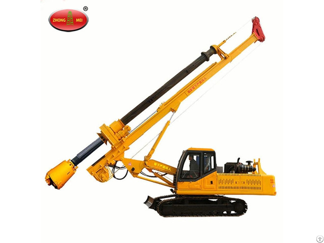 Diesel Crawler Excavator Mounted Vibratory Pile Driver