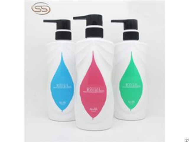 Silk Screen Printing Personal Care Conditioner Bottles