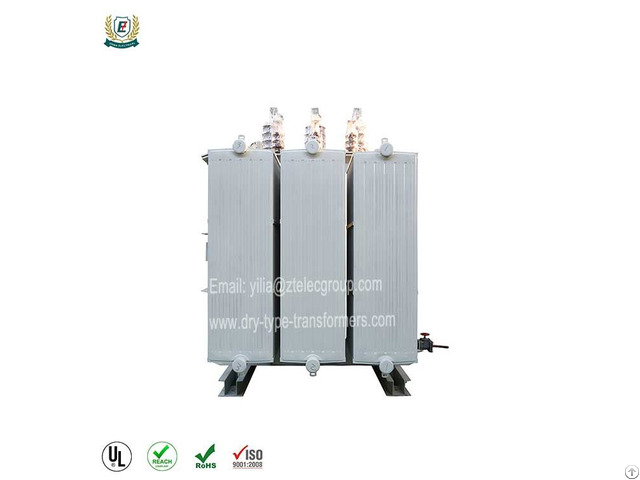 Grade 10kv Winding Core Oil Immersed Transformer S13 Mrl 30 To 6100