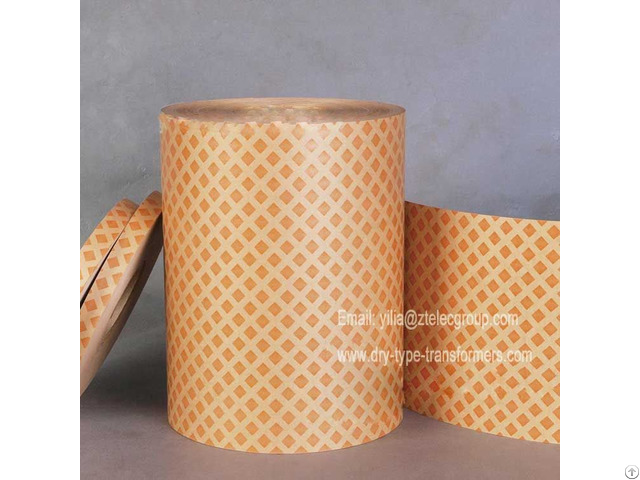 Electrical Insulated Diamond Dotted Paper Ddp For Transformer Produced By Ztelec Group