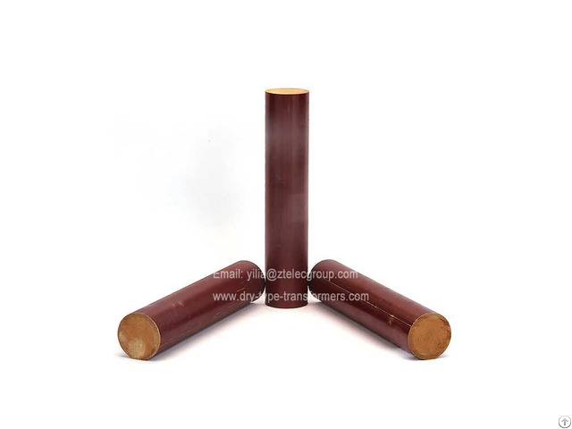 Bakelite Insulation Rods Brown Textolite Material Phenolic Cotton Cloth Laminated Rod