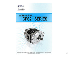 Cosmic Forklift Parts On Sale 345 Cpw Hydraulic Pump Cfs2 Series Catalogue Size