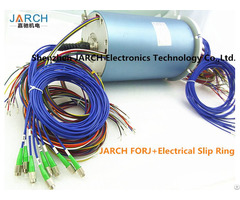 Jarch 8 Channels Forj Fiber Optic Rotary Joint 6 Circuits Electrical Slip Ring In Rov Technical