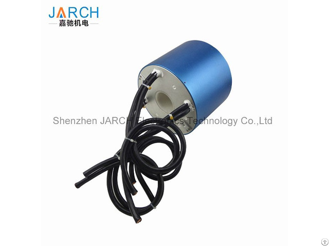 Jarch 3 Circuits 200a High Current Slip Ring Shaft Mounted Used Crane Through Bore Connectors