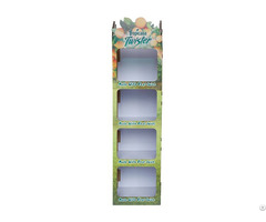 Corrugated Floor Display For Juice