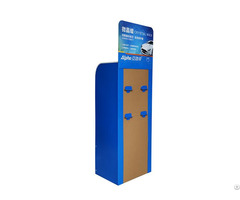 Corrugated Floor Display For Cleaning Fluid