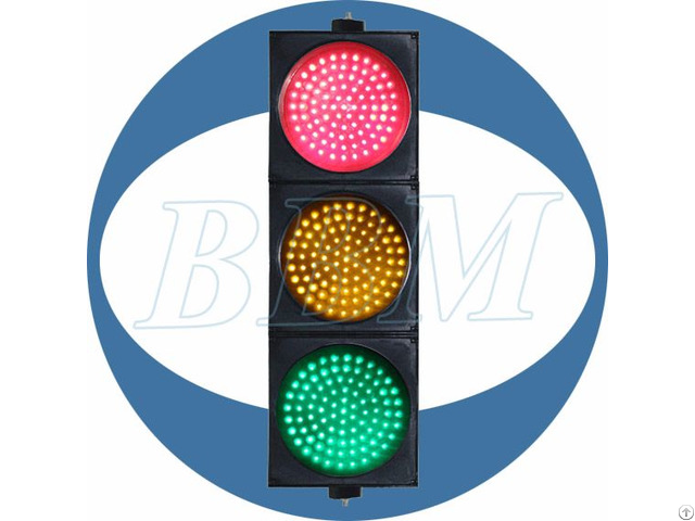 Dia 200mm Red Yellow And Green Ball With Clear Lens Led Traffic Light