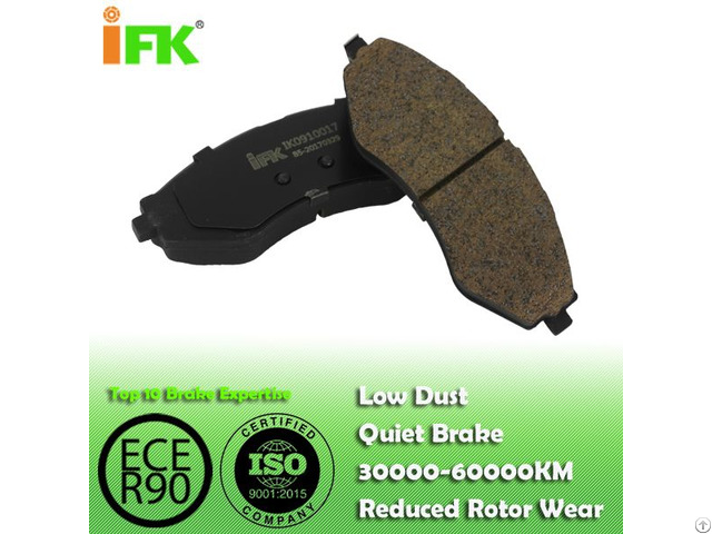 Semi Low Metallic Nao Ceramic 96405129 Gdb3347 Disc Brake Pad Manufacturer