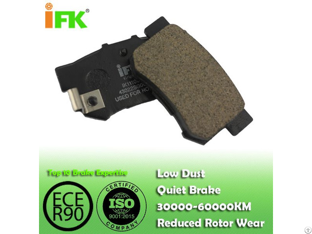 Semi Low Metallic Nao Ceramic 43022sg0g00 Gdb3175 Gdb774 D365 D537 Disc Brake Pad Manufacturer