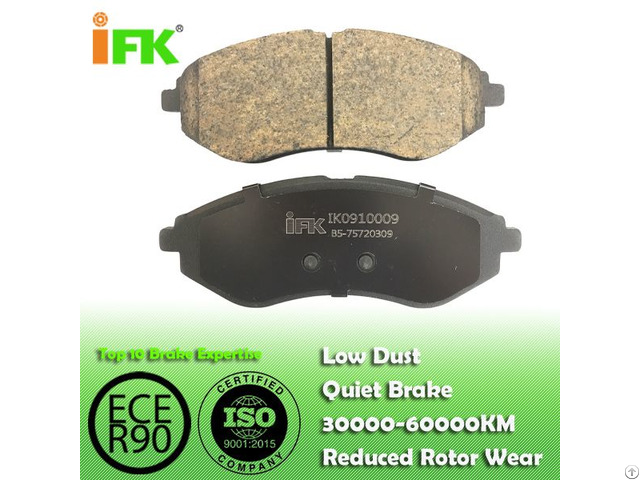 Semi Low Metallic Nao Ceramic 96534653 Gdb3330 D1269 Disc Brake Pad Manufacturer