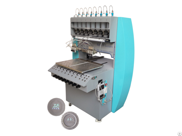 Independent Design Of Micro Silicone Injection Molding Dispensing Machine For Tea Cup Coaster