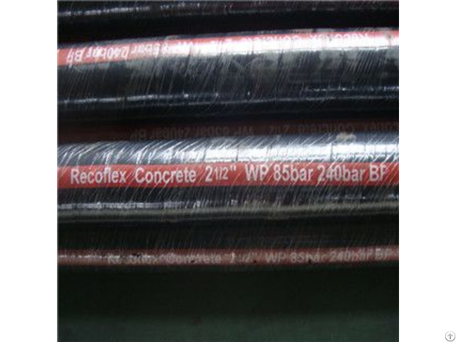 Textile Cord Wires Spiral Mul Rubber Concrete Pump Hose