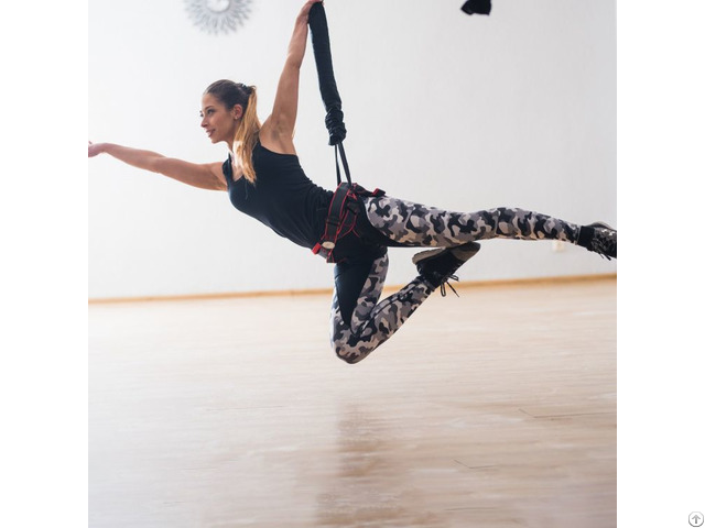 Aerial Yoga Fitness Bungee Flying Jumping Running Dance Workout Cord