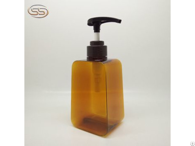 New Design Empty Pet Plastic Shampoo Bottle