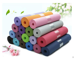 Custom Label Exercise Mat For Yoga Pilates Eco Friendly