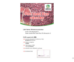 Red Yeast Rice Powder