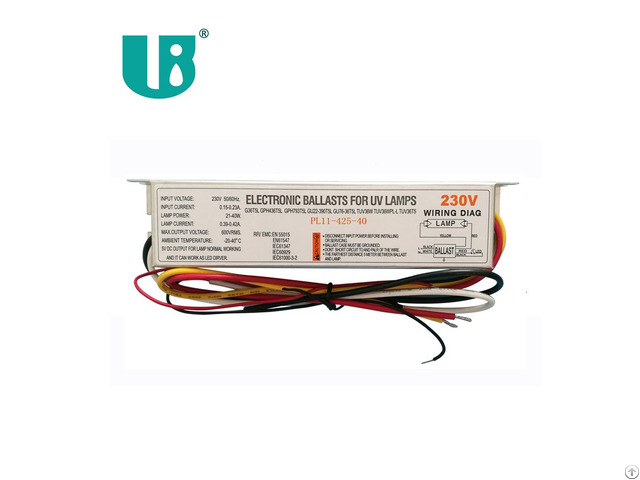 Ph11 425 40 21 To 41w Uv Germicidal Lamp Electronic Ballast