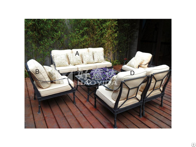 Outdoor Aluminium Sofa Set