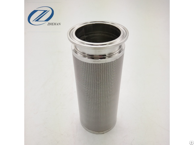 Stainless Steel Sintered Screen Filter Cartridge For Milk Filtration