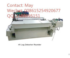 4ft Wood Log Rounder Debarking Machine