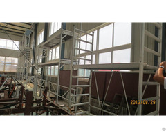 European Certification Aluminium Ladder And Door Frame Scaffolding